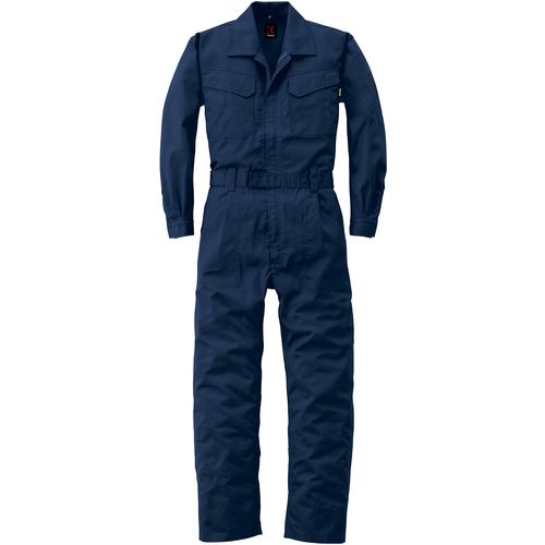 ■AUTO-BI つなぎ服206-001ネイビーブルー-L〔品番:206001L〕【1622134:0】[送料別途見積り][掲外取寄][店頭受取不可]