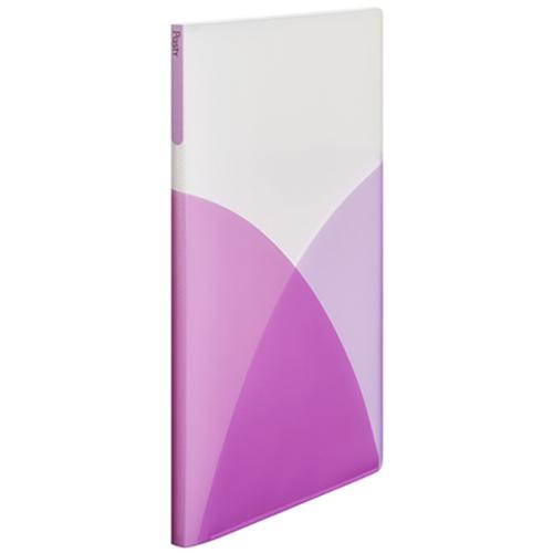 ■PLUS 98402)クリアF Pasty A4 20P ラズベリーピンク〔品番:98402〕【1622624:0】[送料別途見積り][掲..