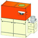 ■Suiden ヒューム用集じん機 自動ちりおとし 三相200V 5.5kW 50Hz〔品番:SDCL5500BPN35〕【1631856:0】[送料別途見積り...