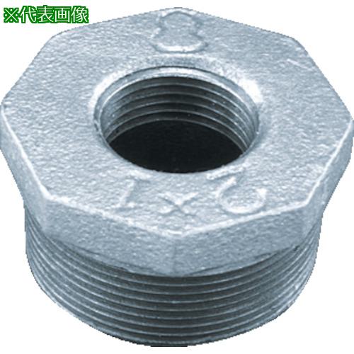 ■桑名金属工業 ブッシング 呼び径(A)15×10〔品番:BU15AX10A〕【1634321:0】[店頭受取不可]