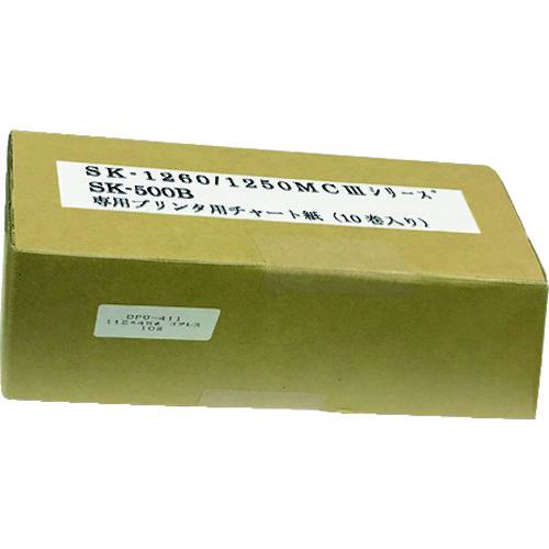■佐藤 SK-1260・SK-500B専用プリンタ用(8009-82)(10巻入)〔品番:800982〕【1662756:0】[送料別途見積り..