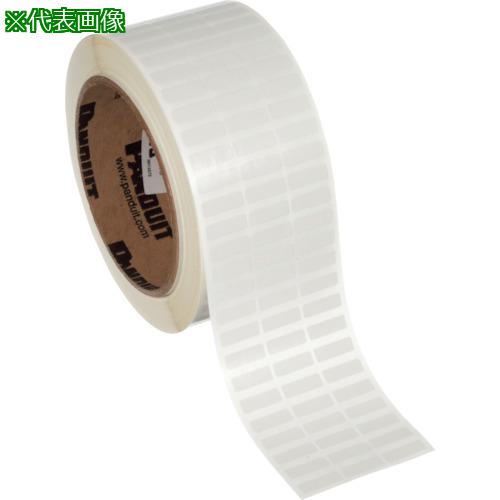 ■PANDUIT 熱転写プリンタ用コンポーネントラベル ポリフッ化ビニル 白 サイズ31.8mm×9.7mm 2500枚入り C125X038TJT〔品番:C125X038TJT〕【1663540:0】[送料別途見積り][掲外取寄][店頭受取不可]