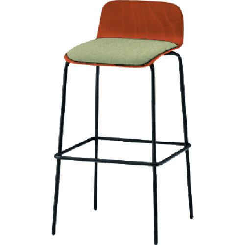 ■ITOKI ノットワークハイチェア座パッド付 背座ラスティックビーチM・脚サテンブラック・布地グレイッシュブラウン〔品番:KLL123CTTF6〕【1669594:0】[送料別途見積り][法人・事業所限定][外直送][店頭受取不可]