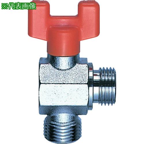 ■SANEI アングルボールバルブ〔品番:V62X13〕【1671325:0】[送料別途見積り][掲外取寄][店頭受取不可]