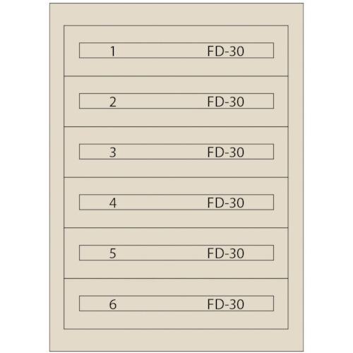 ■Vidmar ファインキャビネットFC-180J-IV(塗装色:アイボリー)〔品番:FC180JIV〕【1672421:0】[法人・事業所限定][直送元][店頭受取不可]