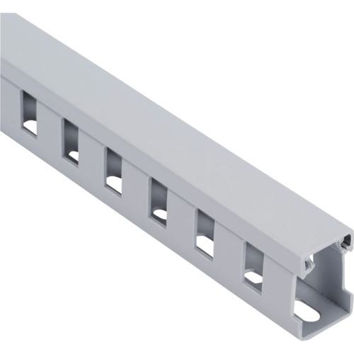 ■PANDUIT TNCタイプ配線ダクト ライトグレー TNC25X37LG2 2M(メートル) 1本《10本入》〔品番:TNC25X37LG2〕【1674604×10:0】[送料別途見積り][掲外取寄][店頭受取不可]