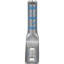 ■PANDUIT 銅製圧縮端子 2穴 電線サイズ AWG6 取付穴サイズ 51mm 取付穴間隔 160mm バレル角度 90度 LCC6-10AF-L〔品番:L...