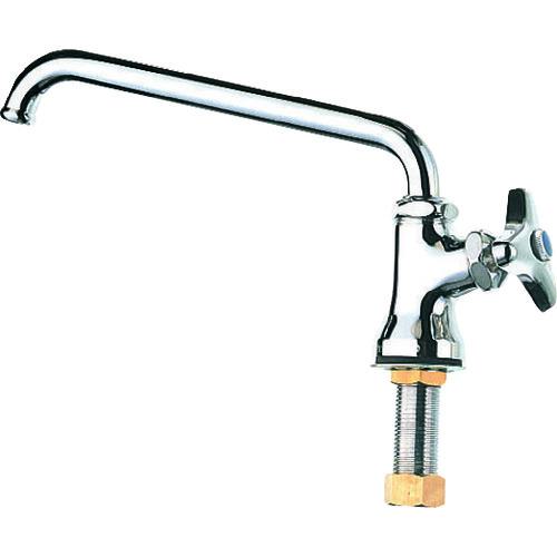 ■SANEI 立形上向自在水栓〔品番:JA57J13〕【1680146:0】[送料別途見積り][掲外取寄][店頭受取不可]