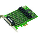 ■MOXA 8ポートRS-232C/422/485 PCIExpressボード 4kVサージ保護・光絶縁保護〔品番:CP118EAI〕【1684949:0】[送...