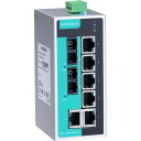 ■MOXA 8ポート(RJ45×6、シングルモードSCコネクタ×2) アンマネージド イーサネットスイッチ〔品番:EDS208ASSSC〕【1685175:0】...
