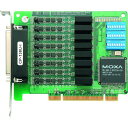 ■MOXA 8ポートRS-422/485 ユニバーサルPCIポート 光絶縁保護 ワイド温度モデル〔品番:CP138UIT〕【1688220:0】[送料別途見積り...