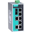 ■MOXA 8ポート(RJ45×7、シングルモードSCコネクタ×1) アンマネージド イーサネットスイッチ ワイド温度モデル〔品番:EDS208ASSCT〕【1...
