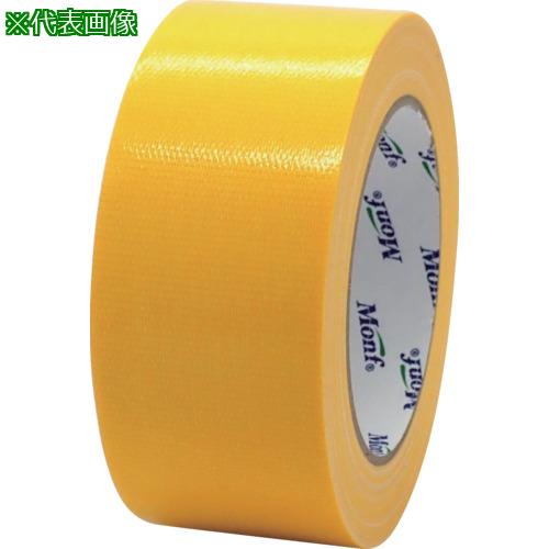■フルトー 布テープNO890黄 50mm×25m〔品番:NO890YE50X25〕【1749685:0】[店頭受取不可]