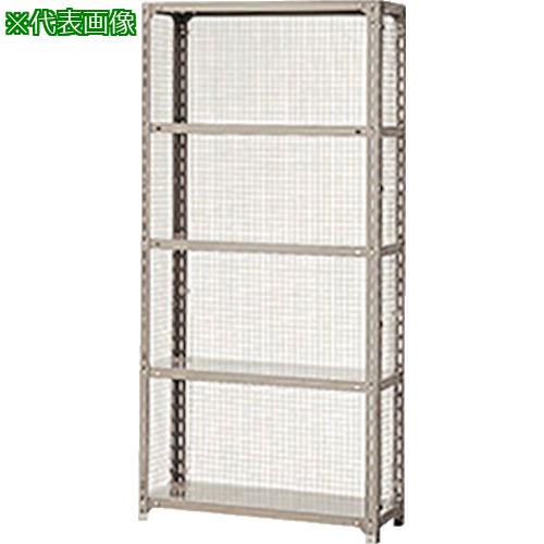 ■NAIKI G型金網付棚 W1815×D315×H2400〔品番:RLG8615〕【1759157:0】[送料別途見積り][掲外取寄][店頭..