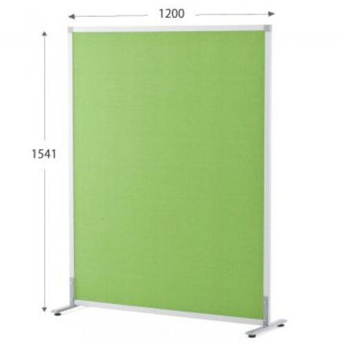 ■アールエフヤマカワ シンプルスクリーン掲示板 W1200アジャスタ—〔品番:RFSCRGNW〕【1778432:0】[法人..