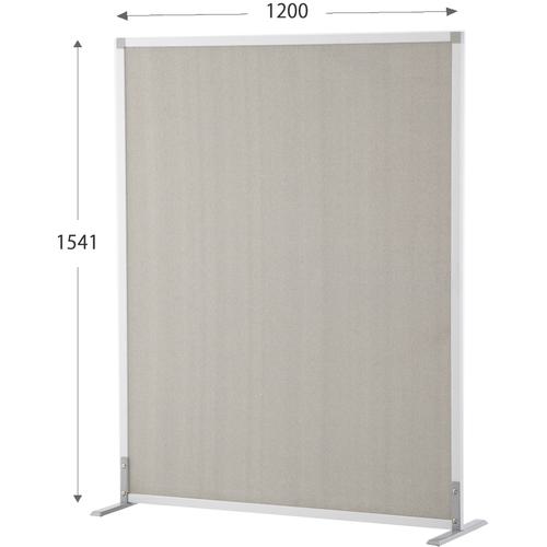 ■アールエフヤマカワ シンプルスクリーン掲示板 W1200アジャスター〔品番:RFSCRWLGY〕【1780073:0】[法..
