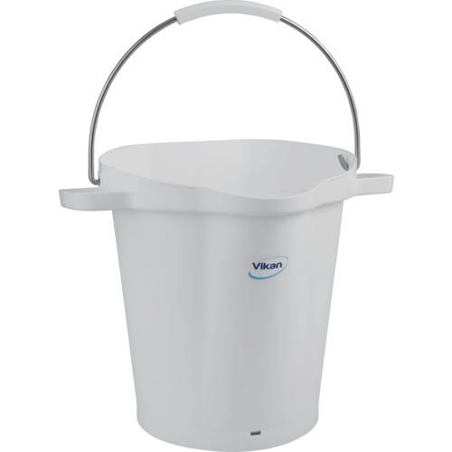 ■Vikan ハイジーンバケット 5692 白〔品番:56925〕【1805078:0】[店頭受取不可]