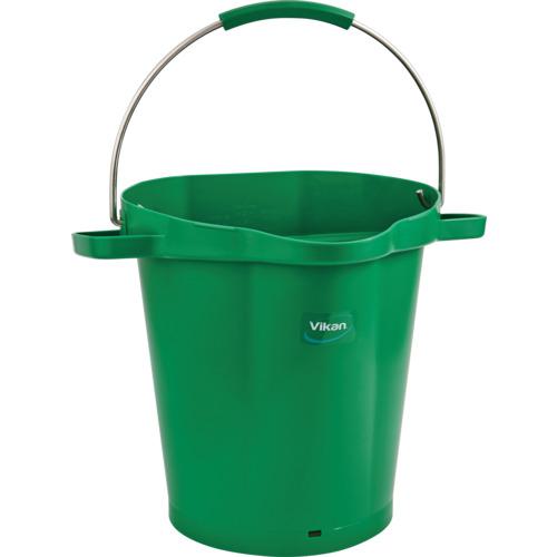 ■Vikan ハイジーンバケット 5692 緑〔品番:56922〕【1805080:0】[店頭受取不可]