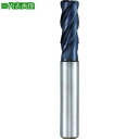 ■GUHRING チタン用4枚刃エンドミル コーナーR レギュラSuperAコート 25mm〔品番:349825.025〕【1812529:0】[送料別途見積り...