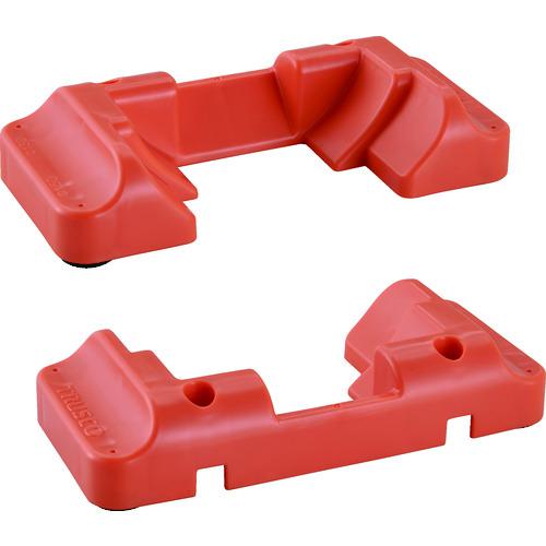 ■TRUSCO 台車オプション 130パイ/150パイキャスター用車止め とめたろう 2個1組〔品番:CH1301502S〕【1..