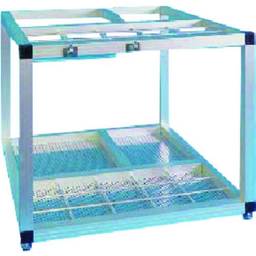 ■つくし クリーンエース(アルミ製) 据え置き小タイプ〔品番:8107〕【1840049:0】[送料別途見積り][掲外取寄][店頭受取不可]