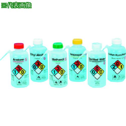 ■TGK 薬品識別洗浄瓶 LDPE 500mL 蒸留水〔品番:656216311〕【1842415:0】[送料別途見積り][掲外取寄][店頭受取不可]