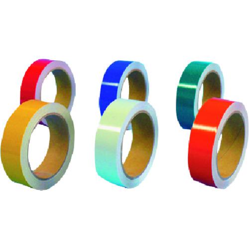 ■つくし 反射テープ 30mm幅 黄〔品番:TP53Y〕【1850986:0】[送料別途見積り][掲外取寄][店頭受取不可]