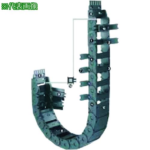 ■igus エナジーチェーン ケーブル保護管 93リンク〔品番:2400.10.055.093L〕【1881783:0】[法人・事業所限定][外直送元][店頭受取不可]