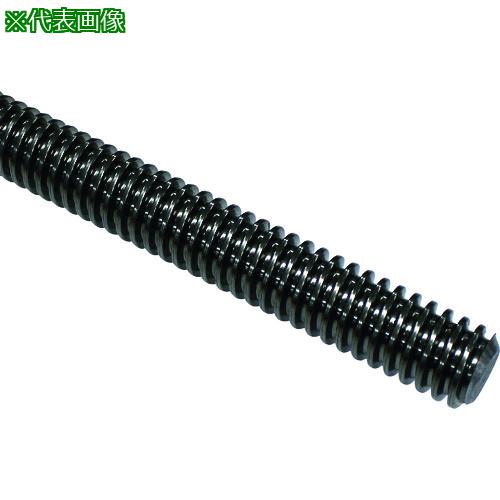 ■コノエ 30度メートル台形ネジ(S45C・左ねじ) TR14×390〔品番:NTR14390L〕【1896778:0】[送料別途見積り][掲外取寄][店頭受取不可]