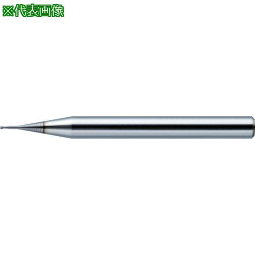 ■ユニオンツール DLCCOAT2枚刃銅電極加工用ロングネックボール R1×有効長10×刃長1.6×シャンク径4〔品番:DLCLB2020100〕【1953142:0】[店頭受取不可]