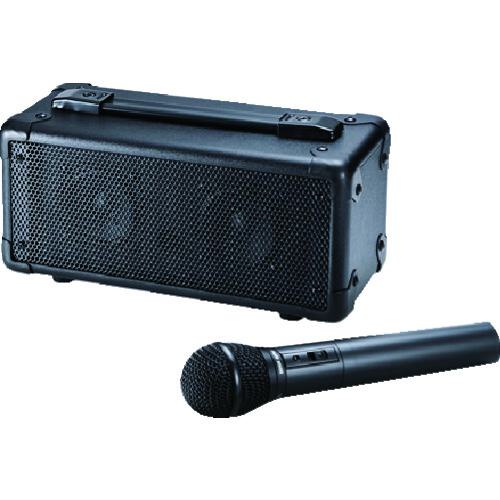 ■SANWA ワイヤレスマイク付き拡声器スピーカー〔品番:MMSPAMP4〕【1953724:0】[店頭受取不可]