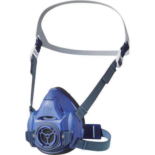 ■シゲマツ 防じん・防毒マスク TW01SFC(S)〔品番:TW01SFCBLS〕【1956596:0】[店頭受取不可]