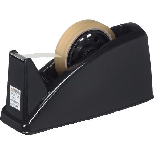 ■PLUS 37297)テープカッター TC-101E ブラック〔品番:TC101EBK〕【1958625:0】[店頭受取不可]