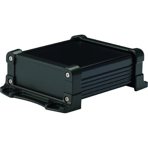 ■タカチ フランジ足付 防水アルミケース ブラック〔品番:EXWF15520BB〕【1958784:0】[送料別途見積り][掲外取寄][店頭受取不可]