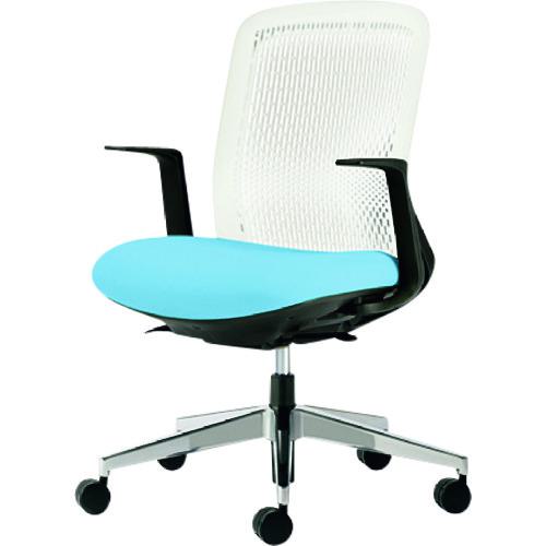 ■PLUS 41605)事務イス Try KB-TR52SEL SB〔品番:KBTR52SELSB〕【1963354:0】[送料別途見積り][法人・事業所限定][外直送][店頭受取不可]