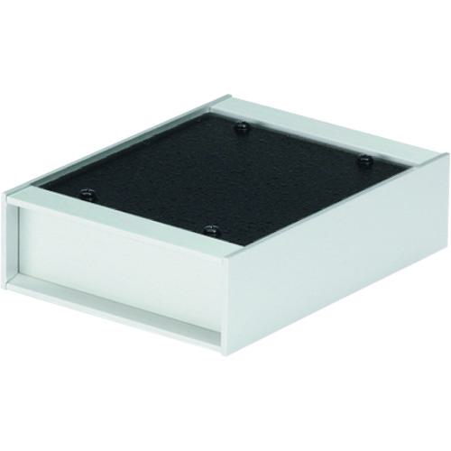 ■タカチ アルミサッシケース シルバー/ブラック〔品番:SL2994343SS〕【1964271:0】[法人・事業所限定][外直送元][店頭受取不可]