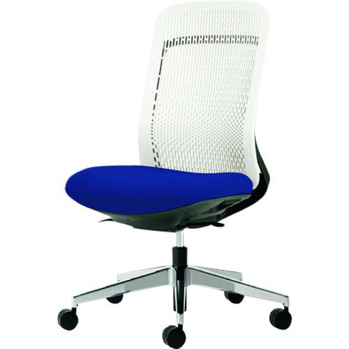 ■PLUS 41574)事務イス Try KC-TR53SEL BL〔品番:KCTR53SELBL〕【1969634:0】[送料別途見積り][法人・事..