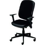 ■PLUS 657702)事務イス プリセア KD-K53NL BK 〔品番:KDK53NLBK〕【1969764:0】[送料別途見積り][法人・事業所限定][外直送][店頭受取不可]