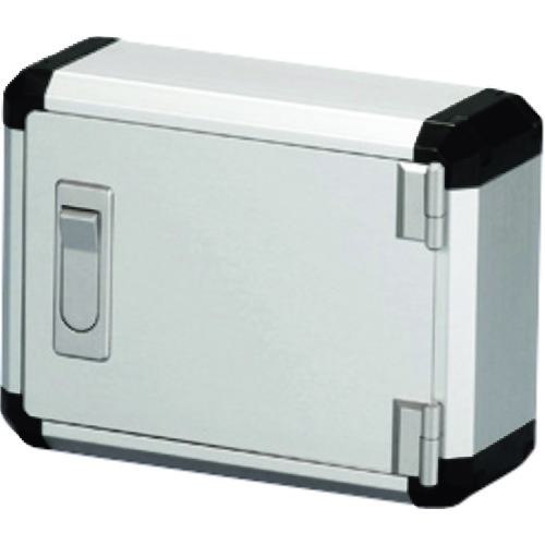 ■タカチ 開閉式コントロールボックス 鍵なしタイプ シルバー/ブラック〔品番:FCW83050NBS〕【1970137:0】[法人・事業所限定][外直送元][店頭受取不可]