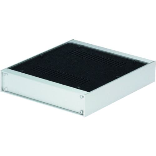 ■タカチ パネル脱着アルミサッシケース シルバー/ブラック〔品番:PSL2224333SS〕【1970489:0】[法人・事業所限定][外直送元][店頭受取不可]