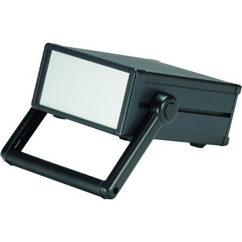 ■タカチ ステップハンドル付システムケース シルバー/ブラック〔品番:MSN1333235BS〕【1974014:0】[法..