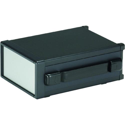 ■タカチ バンド取手付システムケース シルバー/ブラック〔品番:MOY994328BS〕【1976383:0】[法人・事業所限定][外直送元][店頭受取不可]