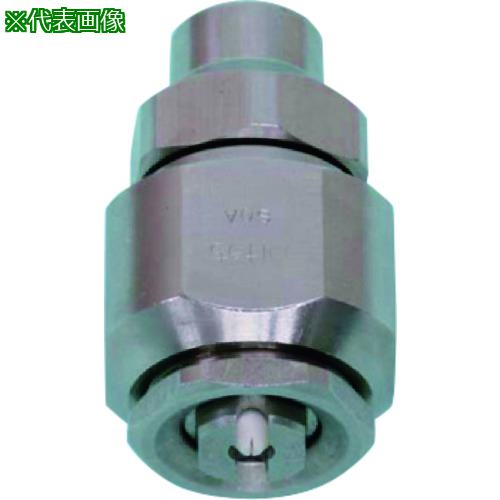 ■いけうち 制御機構付き扇形ノズル SO-Vシリーズ(セラミックチップ入り) ステンレス鋼303製 1/8メス 25°〔品番:18SOV2515S303〕【1978595:0】[送料別途見積り][法人・事業所限定][外直送][店頭受取不可]