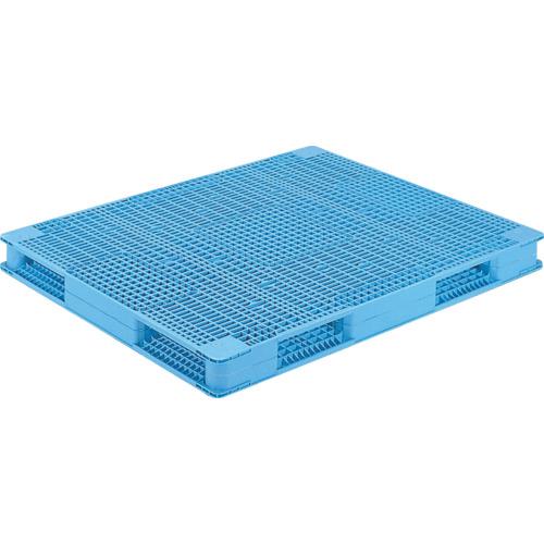 ■サンコー プラスチックパレット 816308 R4-1114-4青〔品番:SKR411144BL〕【1980530:0】[送料別途見積り][法人・事業所限定][外直送][店頭受取不可]