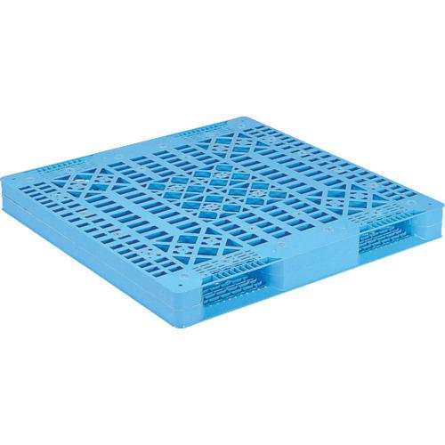 ■サンコー プラスチックパレット 816901 R2-1313青〔品番:SKR21313BL〕【1982041:0】[送料別途見積り][法人・事業所限定][外直送][店頭受取不可]
