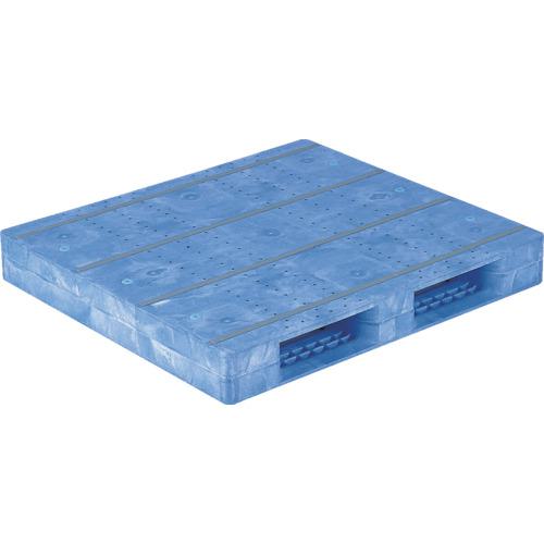 ■サンコー プラスチックパレット 811002 D2-1011F青〔品番:SKD21011FBL〕【1982082:0】[送料別途見積り][法人・事業所限定][外直送][店頭受取不可]