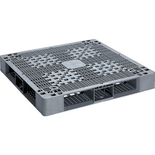 ■サンコー プラスチックパレット 812111 D4-1111HGライトグレー〔品番:SKD41111HGGLL〕【1982121:0】[送料別途見積り][法人・事業所限定][外直送][店頭受取不可]