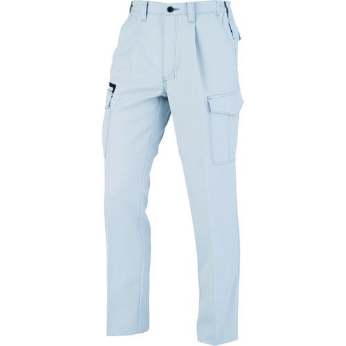 ■コーコス ワンタックカーゴパンツ(脇シャーリング) シルバー SSサイズ〔品番:A80763SS〕【1997333:0】[送料別途見積り][掲外取寄][店頭受取不可]