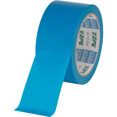 ■光洋化学 カットエースFB 50mm×50m 青《30巻入》〔品番:CATFB5050〕【2003918×30:0】[送料別途見積り][法人・事業所限定][外直送][店頭受取不可]