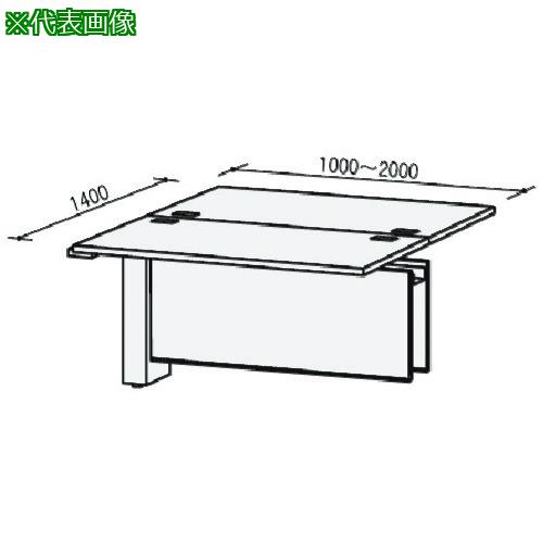 ■トヨスチール 連結デスク〔品番:50SFHC1214WW〕【2004838:0】[送料別途見積り][法人・事業所限定][外直送][店頭受取不可]